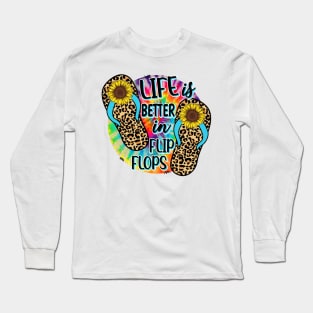 Flip Flops Long Sleeve T-Shirt